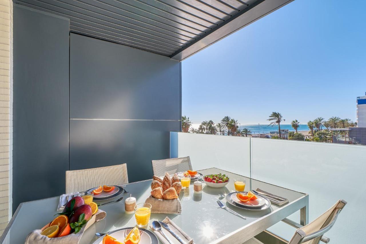 Apartamento Terraza Al Mediterraneo Málaga Exterior foto