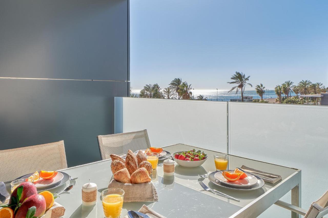 Apartamento Terraza Al Mediterraneo Málaga Exterior foto